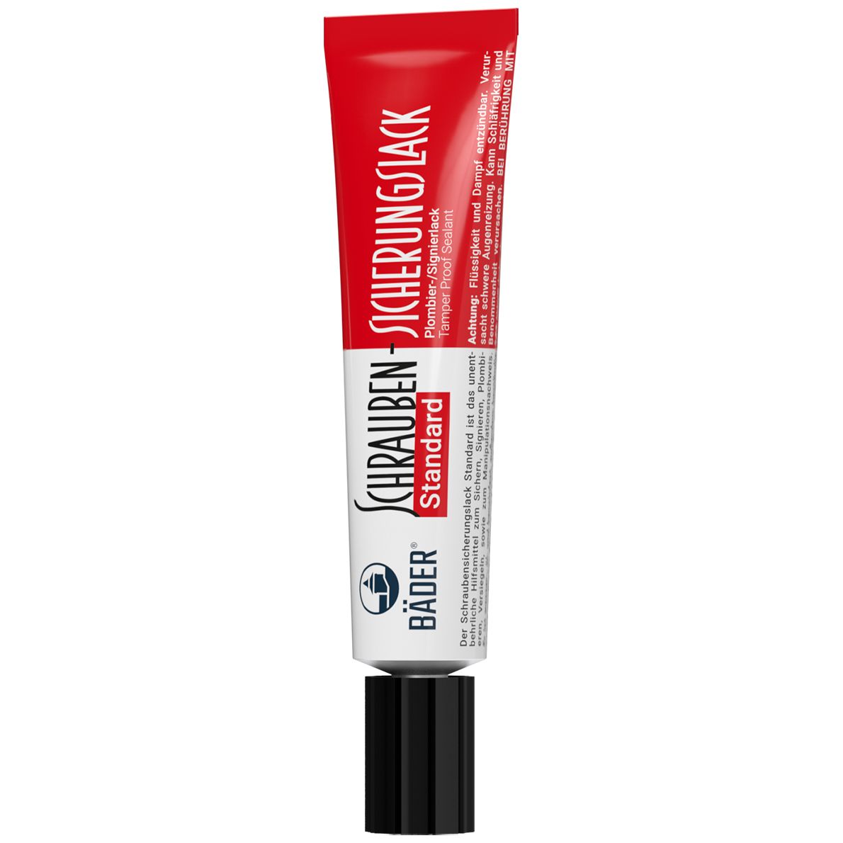 Bäder Standard Schraubensicherungs-Lack - Plombier- & Signier-Lack - sehr schnell trocknend - 20 ml (Bild 1)