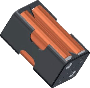 Batteriehalter für EnviteC AlcoQuant 60XX (Bild 1)