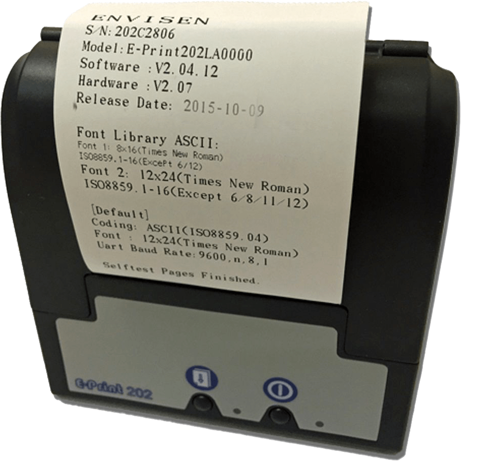 Mini Thermodrucker E-Print 202 für EnviteC AlcoQuant 6020 und 6020 plus (Bild 1)