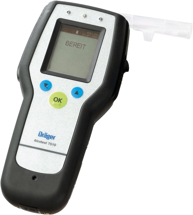 Alkoholtester Dräger Alcotest 7510 + 25 Mundstücke und Kalibriergutschein (Bild 1)