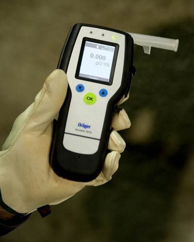 Alkoholtester Dräger AlcotestÂ® 7510 + 25 Mundstücke und Kalibriergutschein Standard (Bild 3)