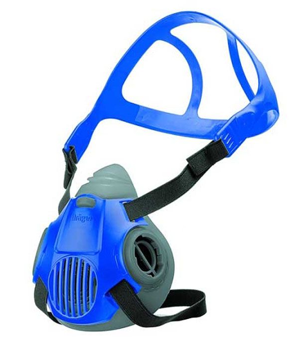Dräger X-plore 3300 Maler- und Lackierer Set bestehend aus 1x Halbmaske X-plore 3300 und 2 Stück Filter A2P3 RD - Größe: L (Bild 1)