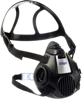 Dräger X-plore 3500 Zweifilter-Halbmaske - Atemschutz gegen Viren, Partikel, Gase & Co. (Bild 1)