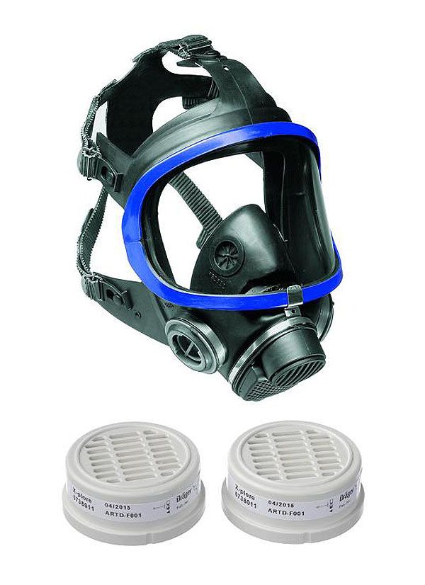 Dräger Komplettsets der Serie X-Plore 3300, 3500 oder 5500 für Chemie-, Lackier- oder Staubarbeit (Bild 1)