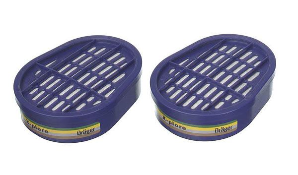 Dräger X-plore Gas-Filter mit Bajonett-Anschluss EN14387 - verschiedene Filter-Klassen (Bild 1)