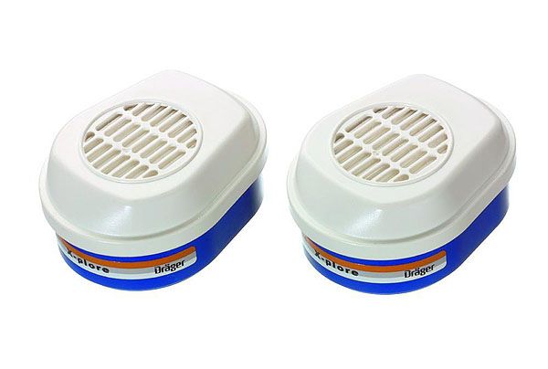 Dräger X-Plore Kombinations-Filter (Gas + Partikel) mit Bajonett-Anschluss EN14387 - verschiedene Filter-Klassen (Bild 1)