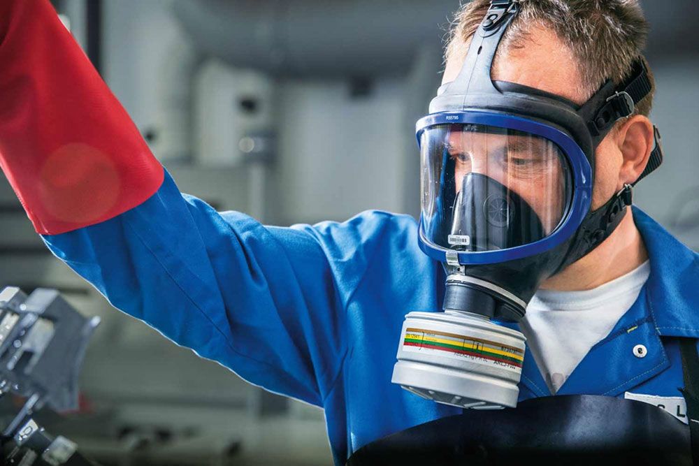 Dräger Kombinations-Filter - Kombi-Filter mit Rd40-Anschluss für Atemschutz-Masken - verschiedene Typen A2 P2 R D (Bild 4)