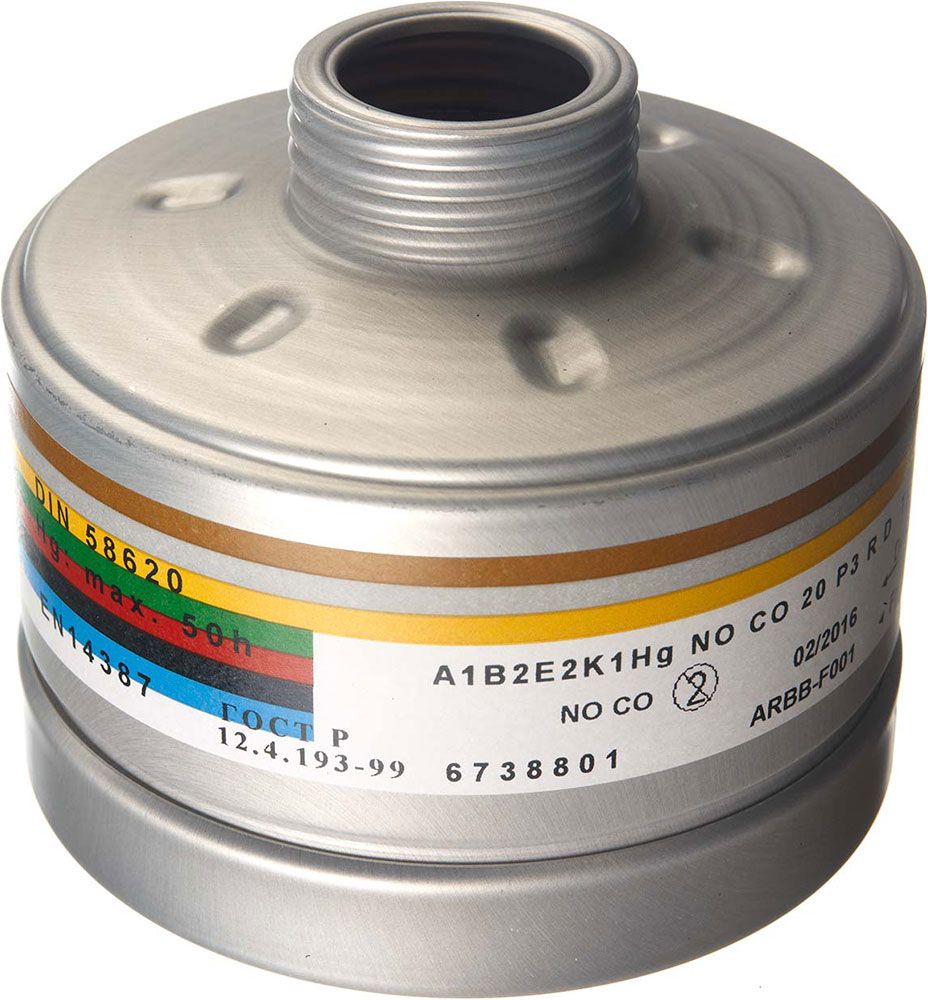 Dräger Kombinations-Filter - Kombi-Filter mit Rd40-Anschluss für Atemschutz-Masken - verschiedene Typen (Bild 1)