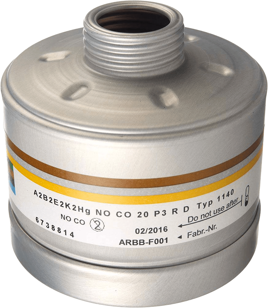 Dräger Kombinations-Filter - Kombi-Filter mit Rd40-Anschluss für Atemschutz-Masken - verschiedene Typen (Bild 1)