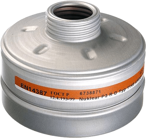 Dräger Spezialfilter Rd40 1140 A2P3 R D, Reaktor-Nuklear P3 - einschl. Iodmethan (Bild 1)
