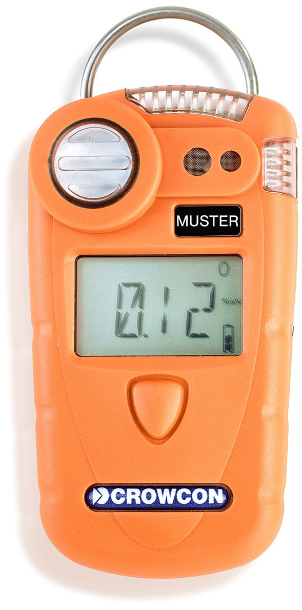 Crowcon Gasman Ein-Gaswarngerät - mehr als 20 verschiedene Sensor-Varianten - mit Echtzeit-Anzeige CH4 Methan (0-100% UEG) (Bild 2)