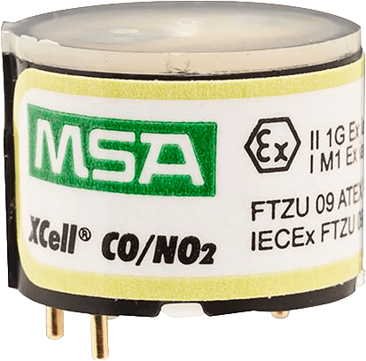 MSA Austausch - XCell-Sensor Kit, Dualsensor NO2-CO (Stickstoffdioxid - Kohlenmonoxid), 0 - 50 ppm (Bild 1)