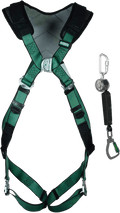 MSA Fallschutz-Set für Hubarbeitsbühnen mit V-Form+ Gurt & V-Tec Mini PFL Verbindungsmittel (Bild 1)