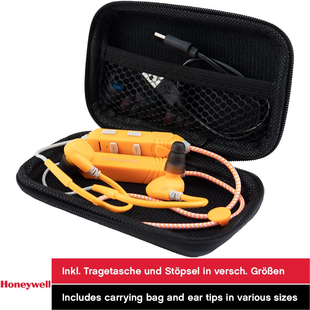 Howard Leight Impact In-Ear Pro Ohrenstöpsel aktiv Orange (Bild 4)