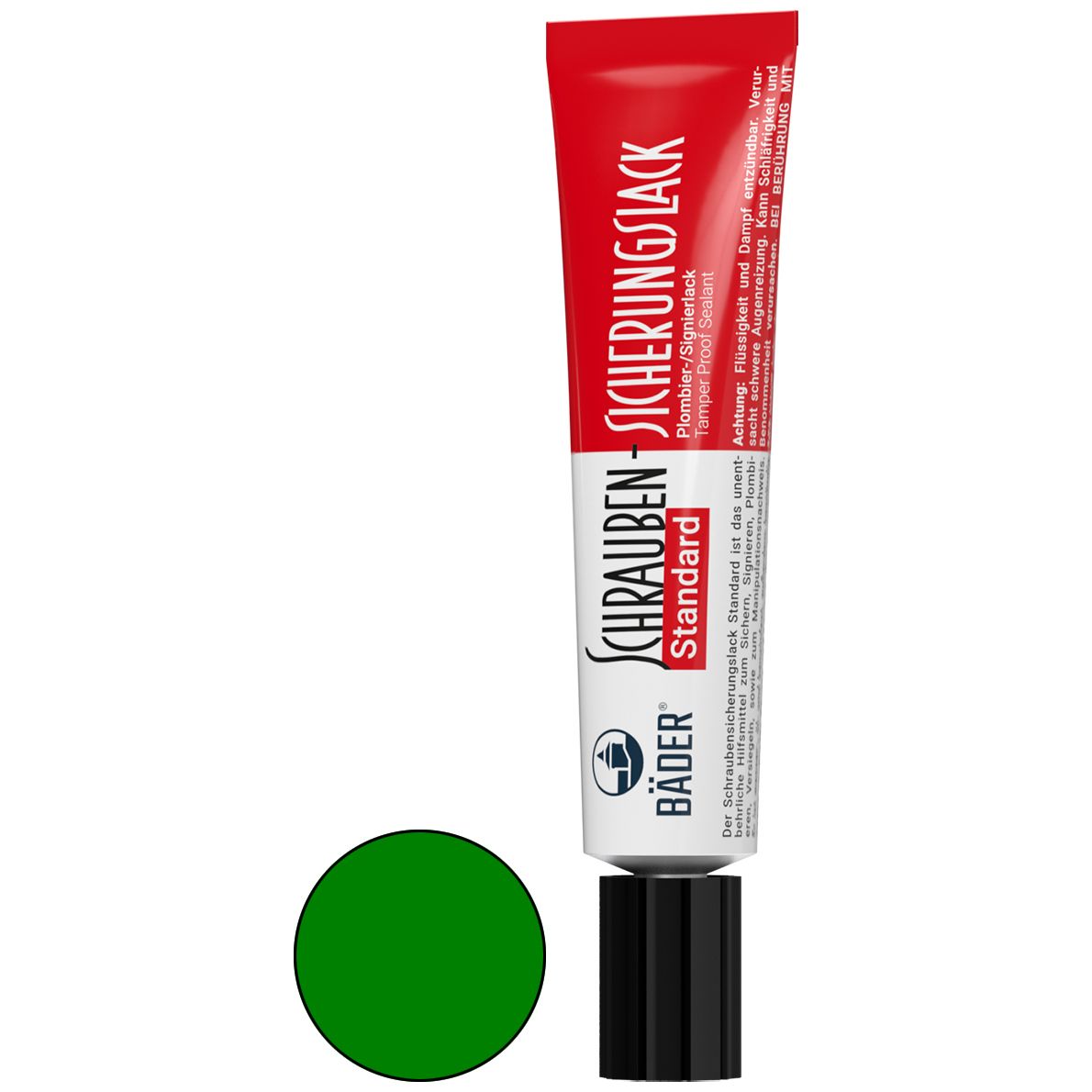Bäder Standard Schraubensicherungs-Lack - Plombier- & Signier-Lack - sehr schnell trocknend - 20 ml (Bild 1)