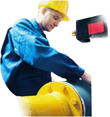 Dräger Magnetstift Standard (blau, weißes Logo) für stationäre Gasmessgeräte der PIR, Polytron und VarioGard Serie (4544101 = Nachfolger von 4543428) (Bild 2)