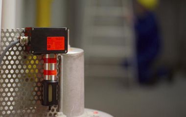 Dräger Magnetstift Standard (blau, weißes Logo) für stationäre Gasmessgeräte der PIR, Polytron und VarioGard Serie (4544101 = Nachfolger von 4543428) (Bild 3)