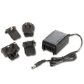 Crowcon Gas-Pro und Q-Test Netzteil (ohne Ladeschale) mit Stecker-Adaptern für Nordamerika, EU, UK und Australien (Bild 1)