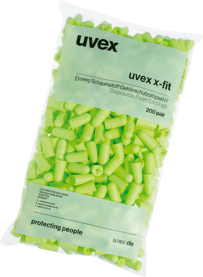uvex x-fit 200 Paar Einweg-Ohrenstöpsel (Bild 1)