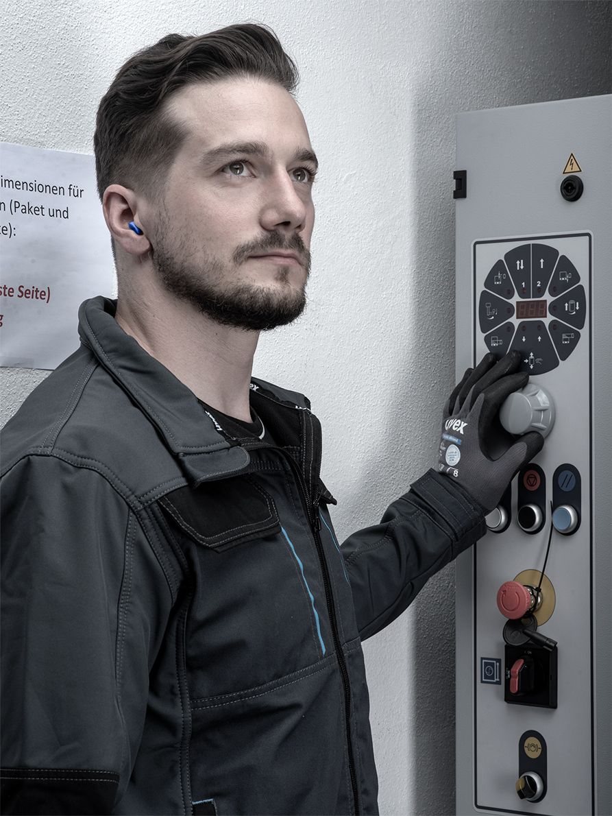 uvex x-fit detec Einweg-Gehörschutzstöpsel - 100 Paar Ohrenstöpsel im Karton (Bild 5)