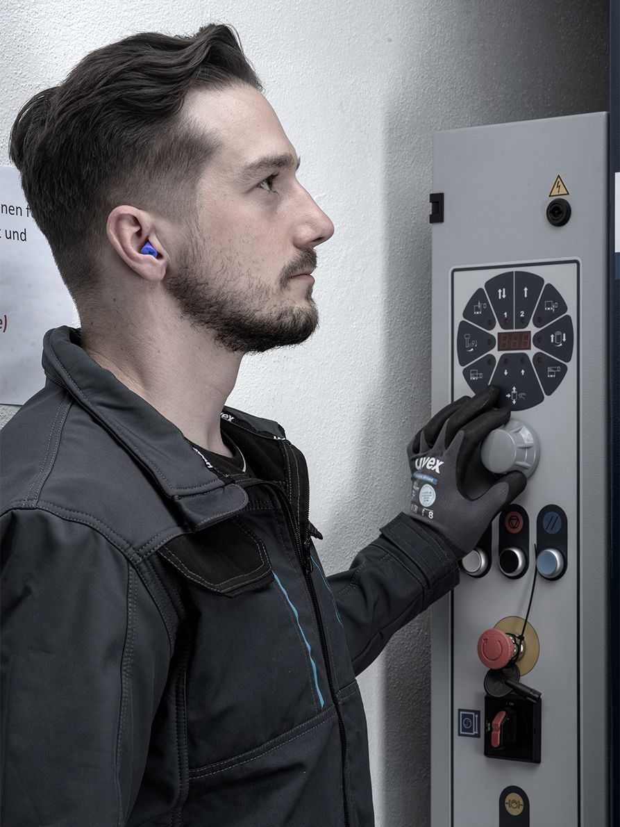 uvex x-fit detec Einweg-Gehörschutzstöpsel - 100 Paar Ohrenstöpsel im Karton (Bild 6)