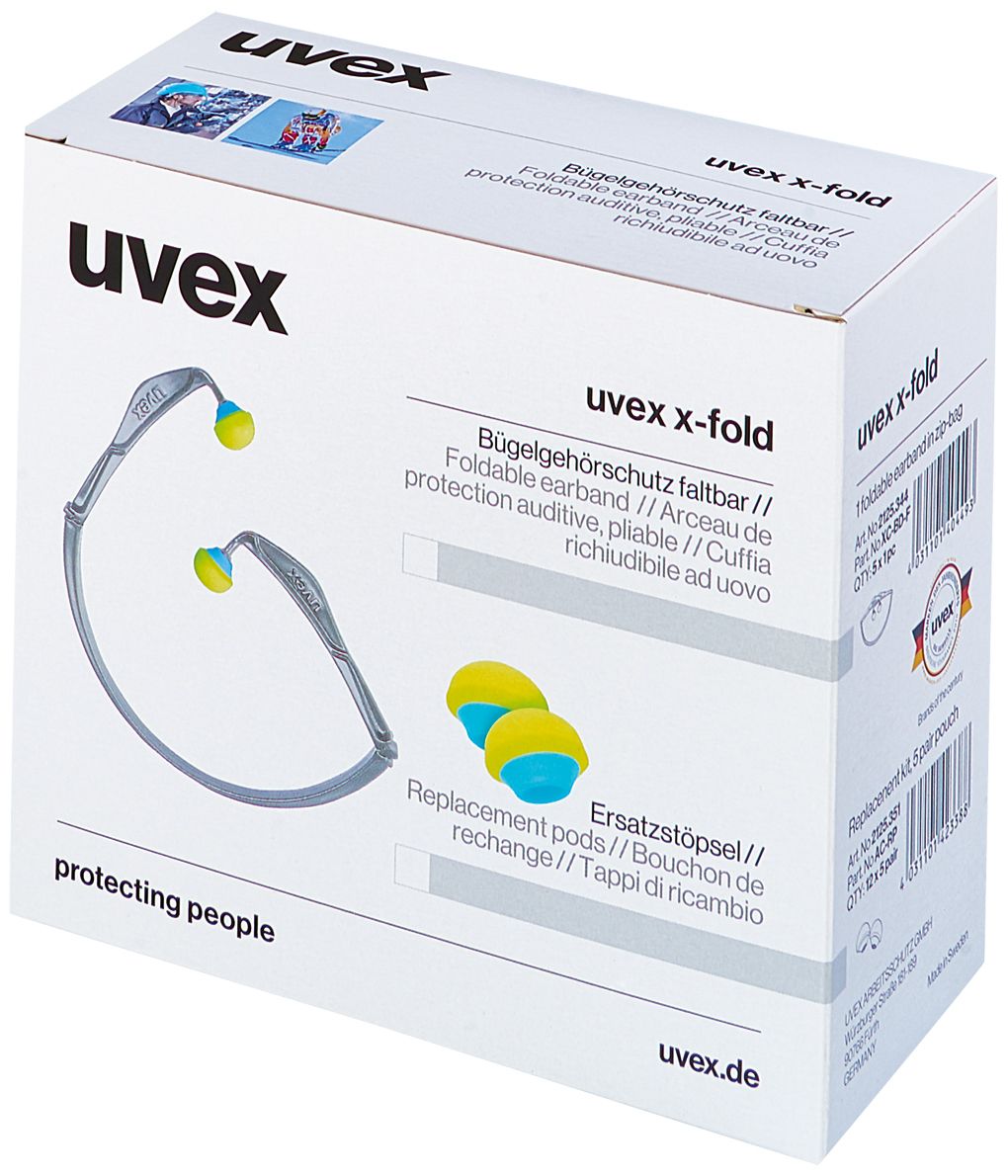 uvex x-fold Mehrweg-Ohrenstöpsel (Bild 2)