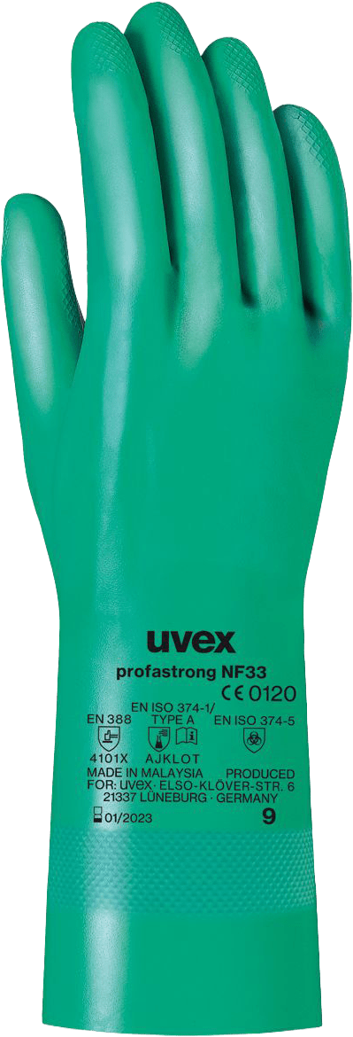 1 Paar uvex profastrong NF33 Chemikalienhandschuhe (Bild 1)
