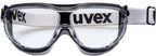 Uvex Biker-Vollsichtbrille 9307 carbonvision, grau-schwarz, Scheibe: farblos, Schutz: 2-1,2 (Bild 2)