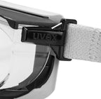 Uvex Biker-Vollsichtbrille 9307 carbonvision, grau-schwarz, Scheibe: farblos, Schutz: 2-1,2 (Bild 4)