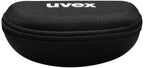 uvex Hardcase - Hartschalen-Brillenetui für Ihre Schutzbrille - Schwarz-Weiß (Bild 2)