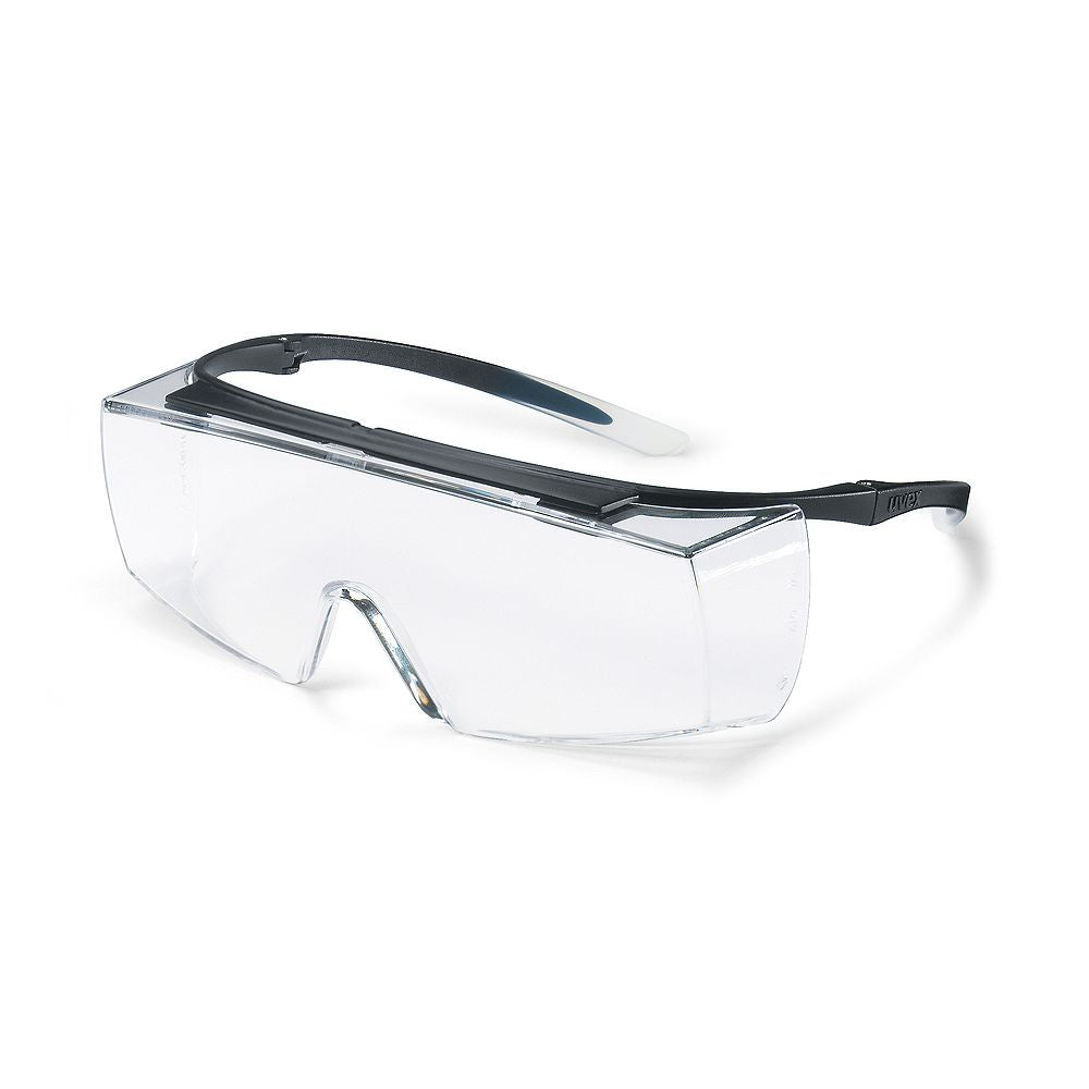uvex super OTG Schutzbrille Klar-Schwarz (Bild 2)