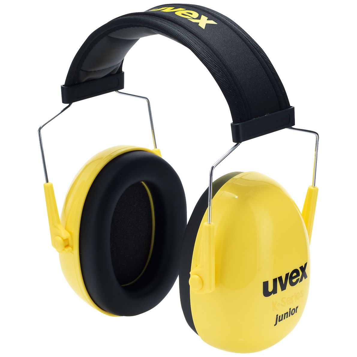 uvex Safety K junior Kapselgehörschutz für Kinder SNR 29, optimaler Schutz bis 109 dB, gelb (Bild 1)
