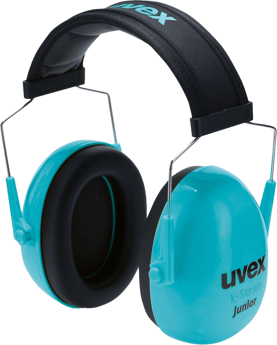 uvex Safety K junior Kapselgehörschutz für Kinder SNR 29, optimaler Schutz bis 109 dB, gelb (Bild 1)