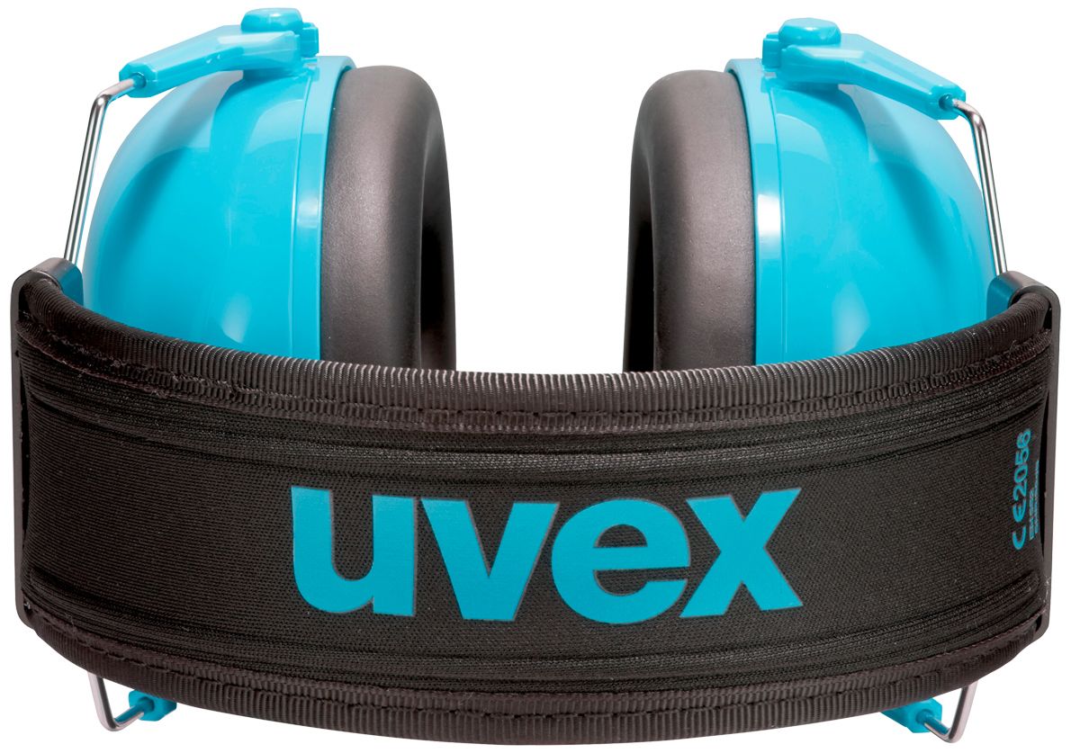 uvex Safety K junior Kapselgehörschutz für Kinder SNR 29, optimaler Schutz bis 109 dB, gelb Blau (Bild 3)