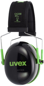uvex K-Series Kapsel-Gehörschutz passiv Schwarz-Grün (Bild 2)