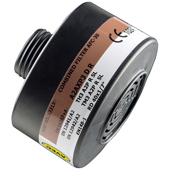 AVEC CHEM Industrie-Filter - Partikel-, Gas- & Kombi-Filter - mit Rd40-Anschluss - made in Europe (Bild 1)
