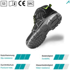 ACE Constructor High S3 Arbeitstiefel Schwarz-Grün (Bild 3)