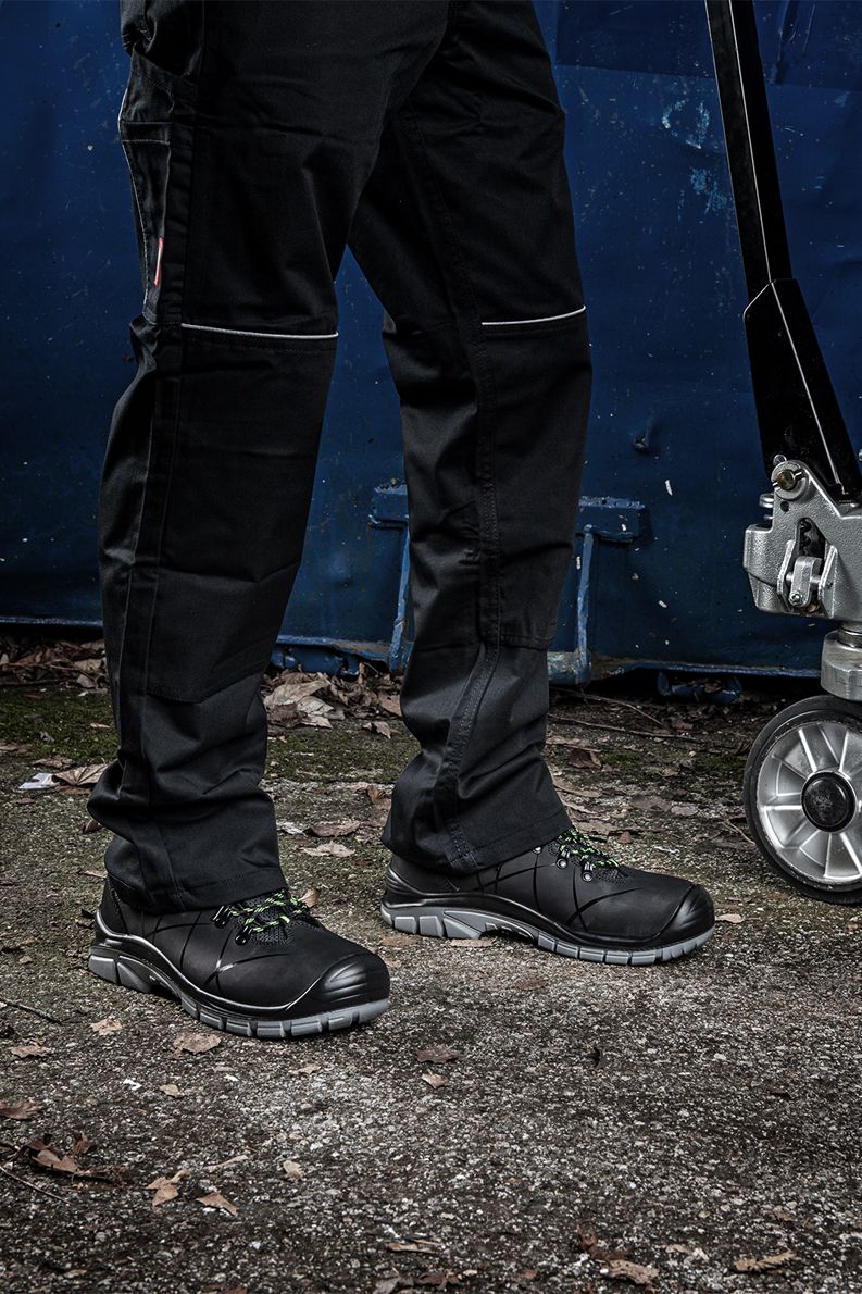 ACE Constructor High S3 Arbeitstiefel Schwarz-Grün (Bild 7)
