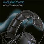 uvex aXess one Kapsel-Gehörschutz aktiv mit Bluetooth Schwarz (Bild 5)