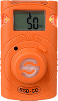 Crowcon Clip SGD - Ein-Gaswarngerät - für CO - H2S oder O2 - mit Echtzeit-Anzeige - 2 Jahre Laufzeit (wartungsfrei*) (Bild 1)