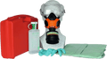 EKASTU Pflanzenschutz-Set - mit Halbmaske, A2B2E2K1P3-Filter, Schutzbrille, Augenspülung, Handschuhen & Schutzanzug (Bild 1)