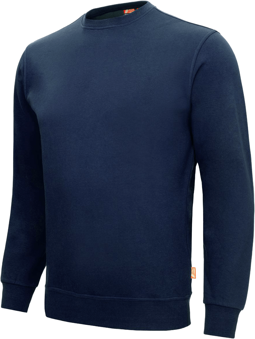 NITRAS MOTION TEX LIGHT 7015 Arbeits-Pullover - leichter Baumwoll-Pulli - Sweater für die Arbeit