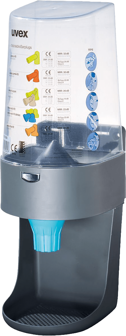 uvex one2click Gehörschutzstöpsel-Dispenser - Spender für 600 Paar Ohrenstöpsel (Bild 1)