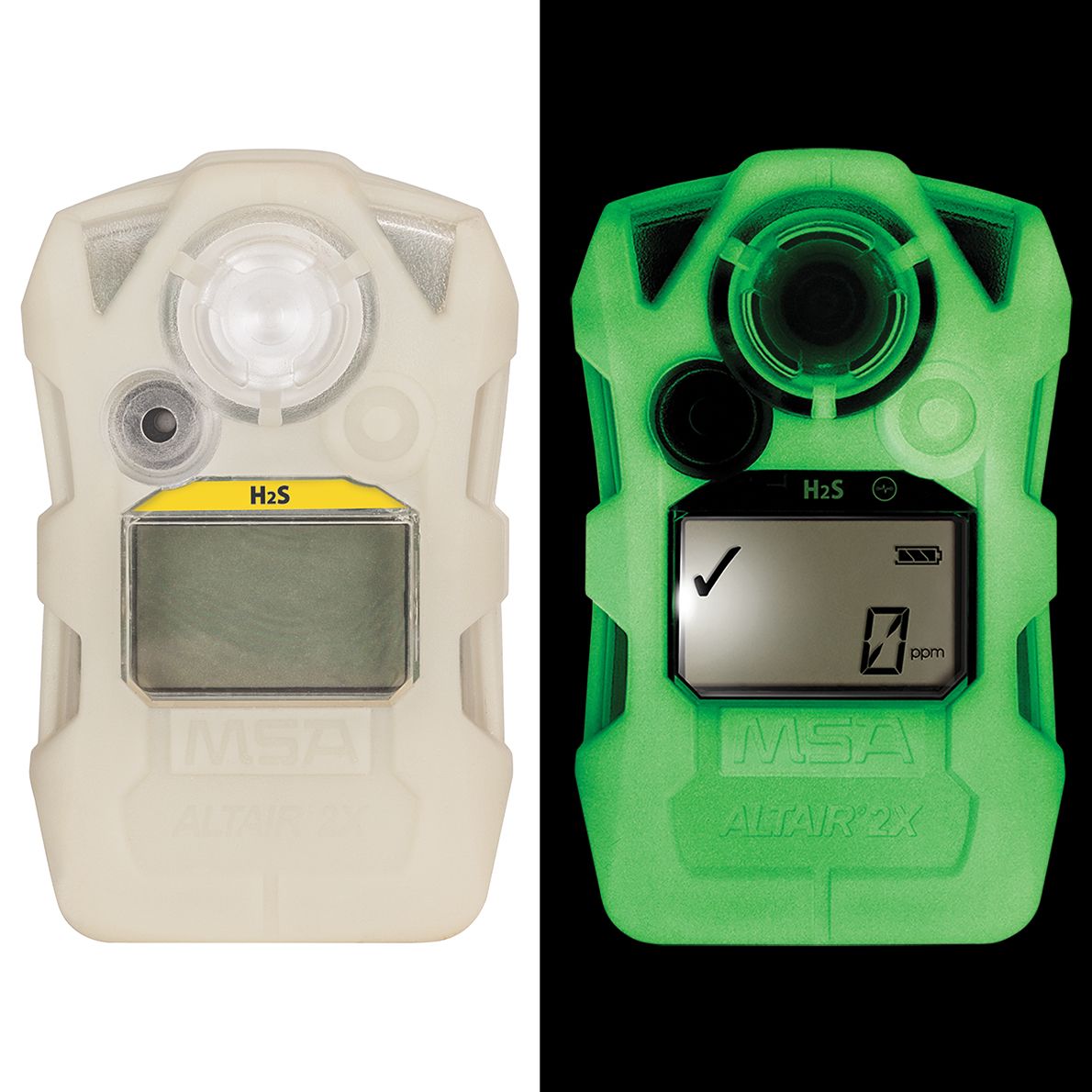 MSA Altair 2X Gaswarngerät für 1 oder 2 Gase (CO, H2S, H2S-LC, SO2, NO2 & Cl2), verschiedene Varianten H2S-Pulse (0-200 ppm) (Bild 2)