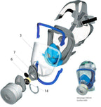 MSA Advantage 200-Filterserie mit Bajonettanschluss, Gas-, Partikel- oder Kombinationsfilter A2 (Bild 8)