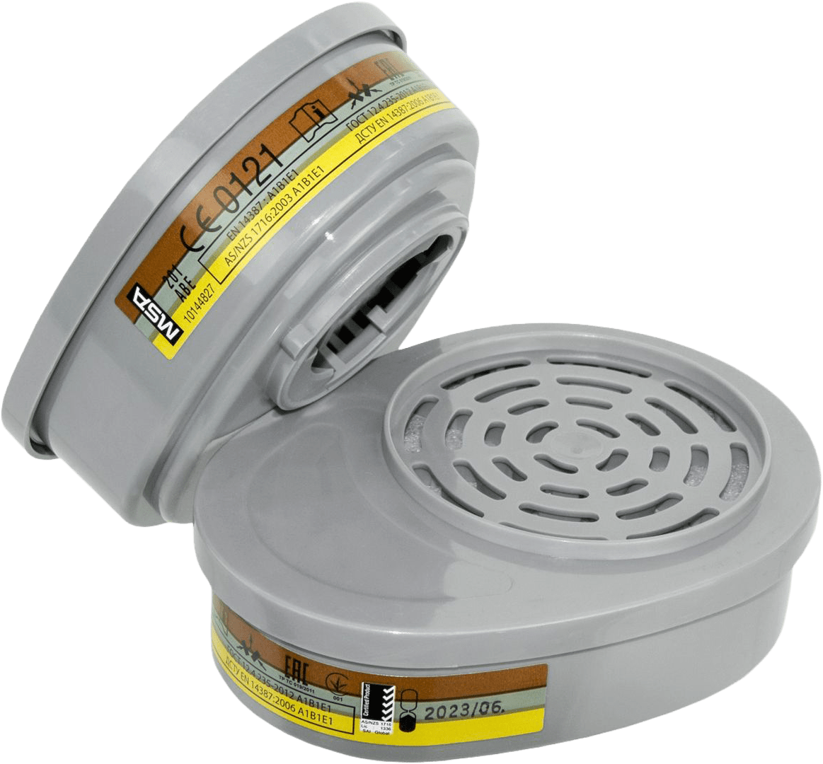 MSA Advantage - Partikel-Filter - P2 R (EN 143) - mit 2 Adaptern (Packung mit 20 Stück) (Bild 1)