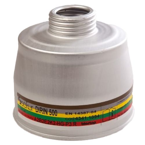 Ekastu Atemschutzfilter - Gas-, Partikel- und Kombifilter, Rundegewinde , verschied. Versionen (Bild 1)