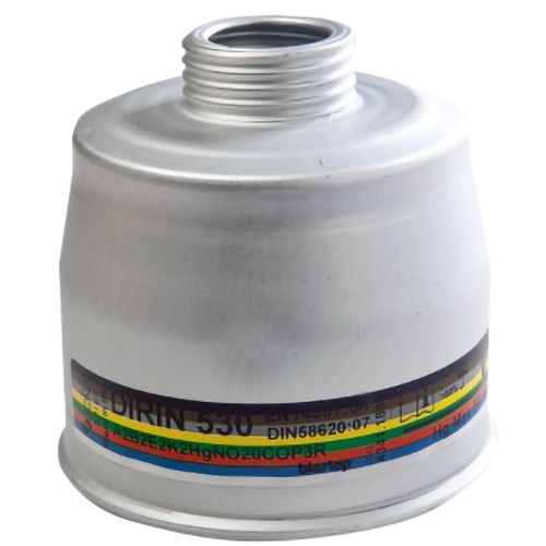 Ekastu Atemschutzfilter - Gas-, Partikel- und Kombifilter, Rundegewinde , verschied. Versionen (Bild 1)