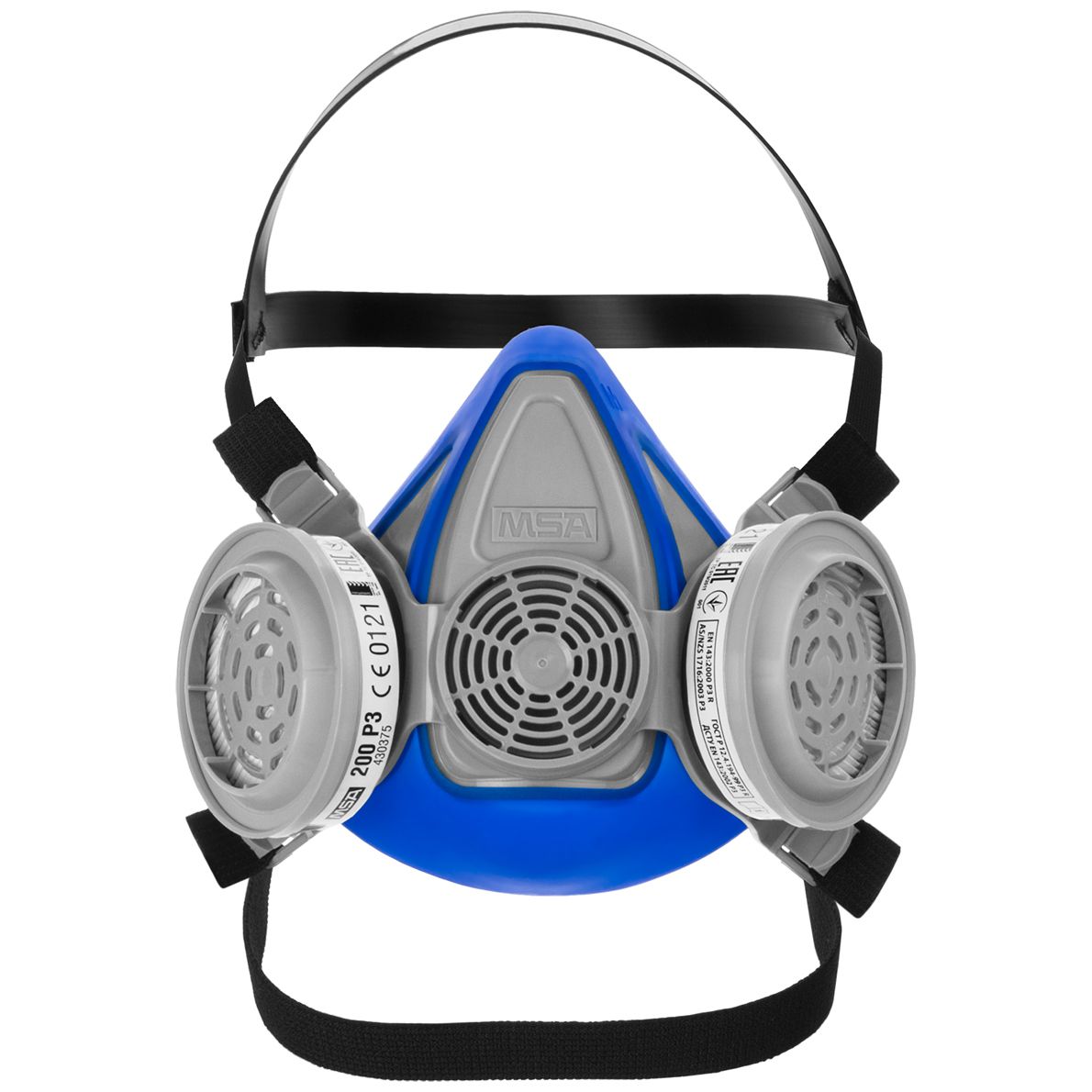 MSA Advantage 200 Atemschutz-Set - Halbmaske mit Filter - für die Arbeit mit Staub - Farbe, Sprays & Lack - Chemikalien (Bild 1)