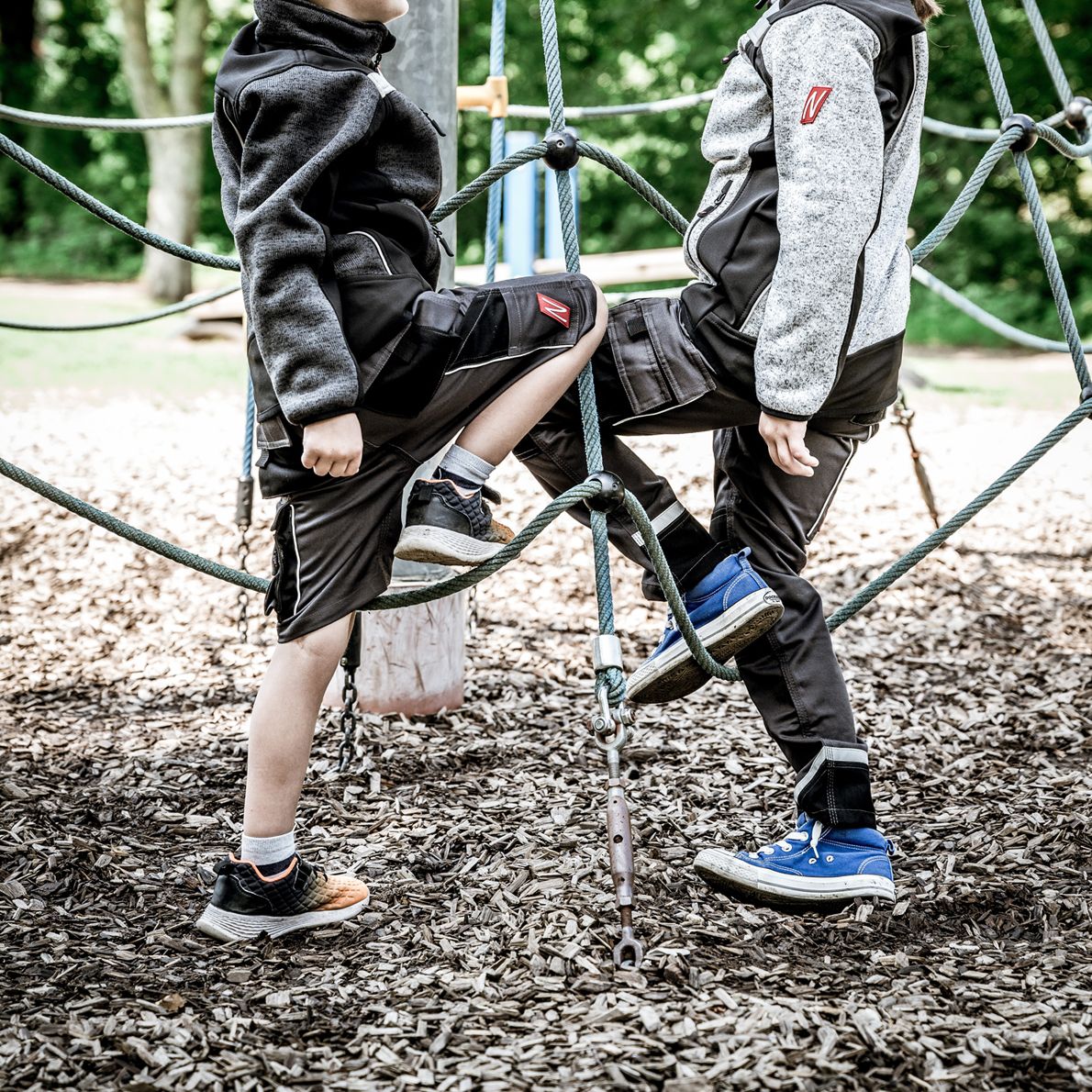 Nitras Motion Tex Kids Softshell-Arbeitsjacke für Kinder